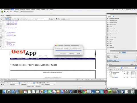 un sito con dreamweaver un sito con dreamweaver