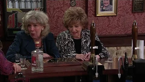 Rita and Audrey get drunk on tequila in Coronation...