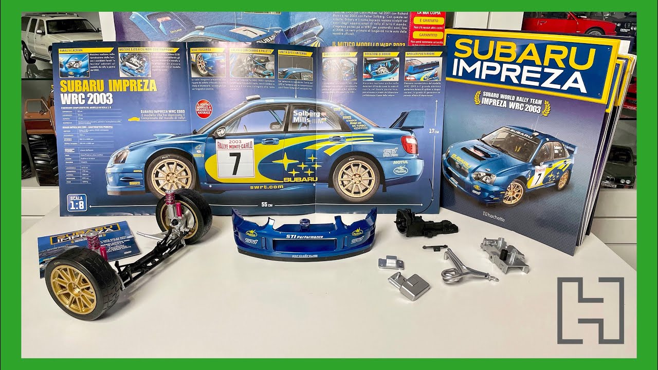 1:8 Subaru Impreza WRC - Hachette [No. 01 to 08] - YouTube