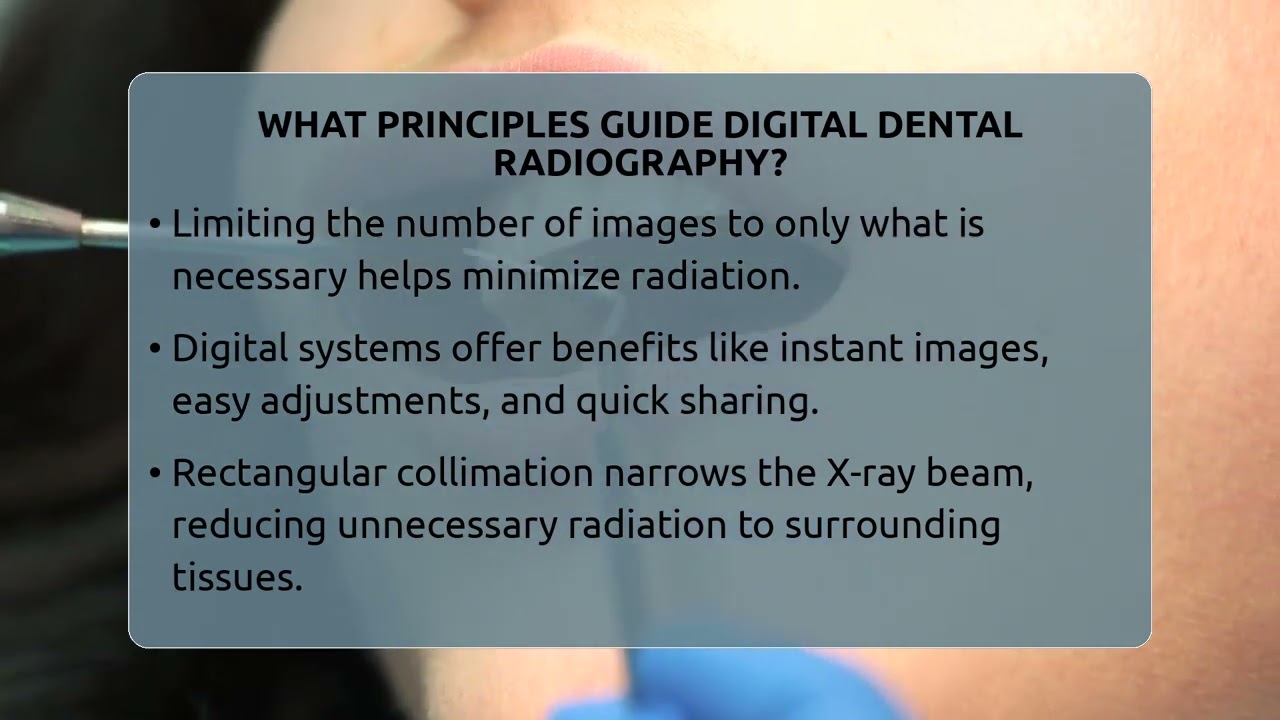 What Principles Guide Digital Dental Radiography? - The Pro Dentist