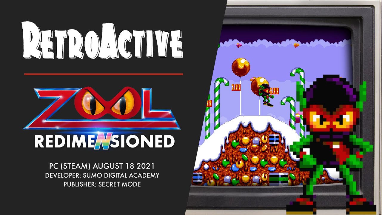 Zool Retro Zool Redimensioned | RetroActive - YouTube