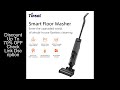 Tinsol VW2203 Cordless Wireless Wet Dry Smart Mop Washing Vacuum, 15000Pa Suction, 1 Min Self Cleani
