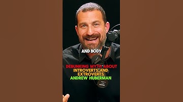Debunking MYTH About Introverts And Extroverts | Andrew Huberman #neuroscience #shorts #hubermanlab