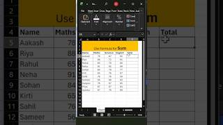 This video helps you use the SUM formula in Excel.#shorts #excel #interview #corporate