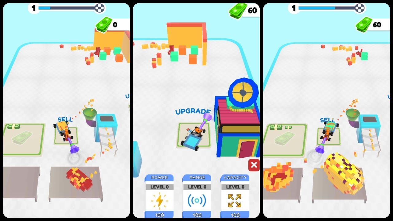 Pixel Factory Game Gameplay for Android Mobile - YouTube