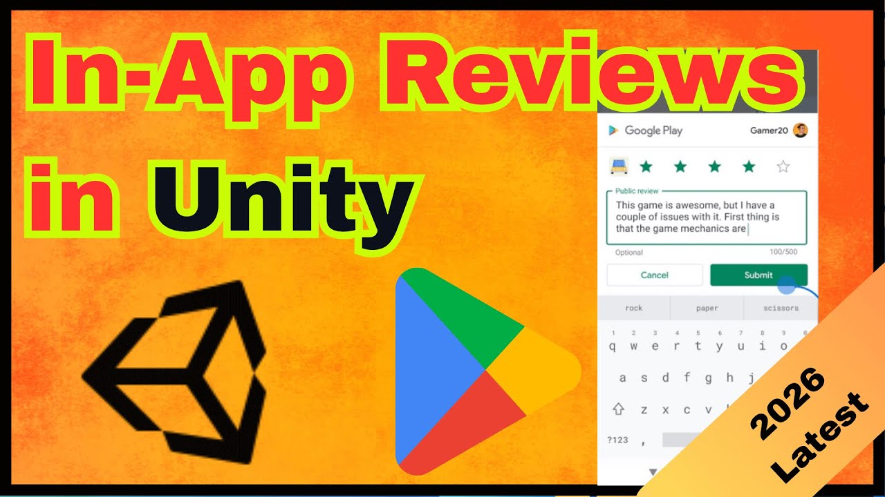 How to Setup Google Play In-App Reviews in Unity Latest 2026