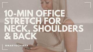 Chair Yoga for Desk Workers | 10-Min Office Stretch for Neck, Shoulders & Back