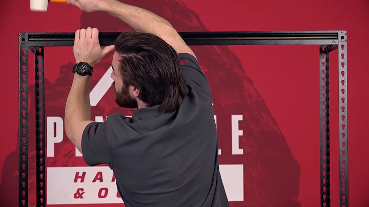 How to assemble a standard 5 tier adjustable shelf