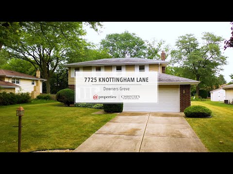 7725 Knottingham Lane, Downers Grove, IL home video tour