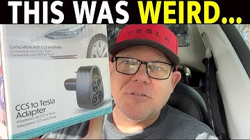 WEIRD Results Testing The Lectron Tesla CCS Adapter with our Model Y