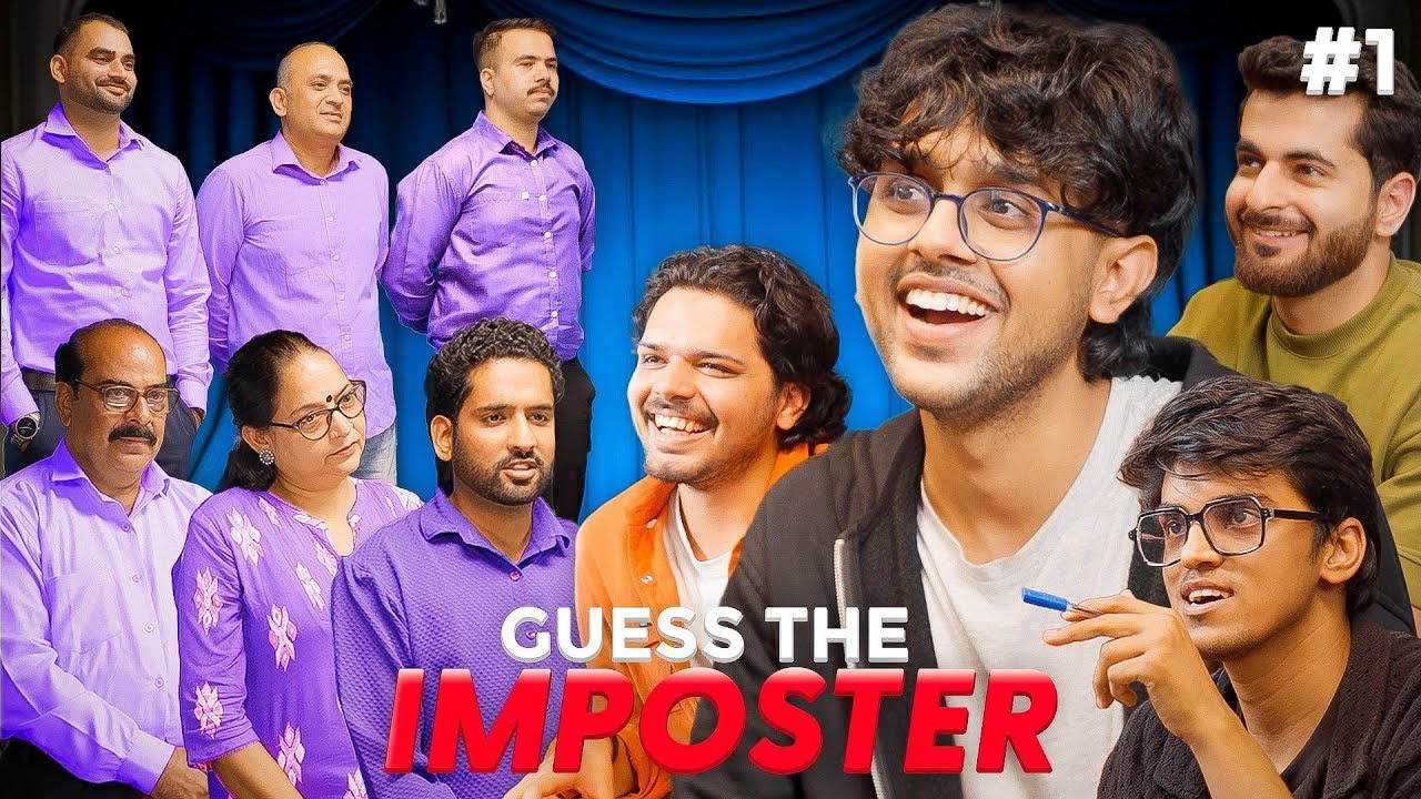 GUESS THE IMPOSTER EP 1 | ft@lakshaychaudhary @ezsnippat @KingMaxtern
