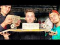 D.I.Y СКЕЙТ-ПАРК В ЗАБРОШКЕ! ПЕРВЫЕ ПРОБЛЕМЫ И НОВАЯ ФИГУРА ЗА 30 МИНУТ!