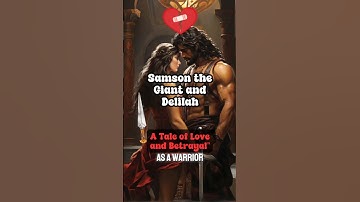 Samson the Giant and Delilah: A Tale of Love and Betrayal