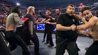 WWE 27 April 2024 Roman Reigns Brutal Attack Tama Tonga & Solo Sikoa Undisputed Championship