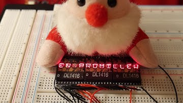 Siemens DL1416 Alphanumeric LED Display