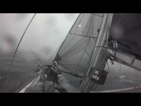 Port Huron to Mackinac Island race 2019 - stormy sailing
