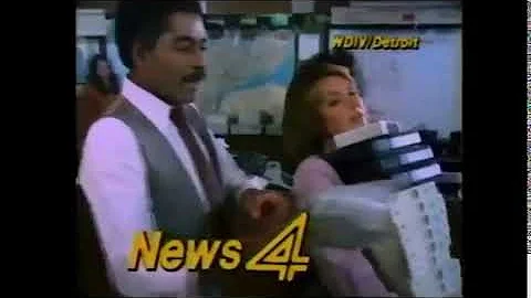 WDIV Detroit: 1981 John Blunt & Andrea Joyce