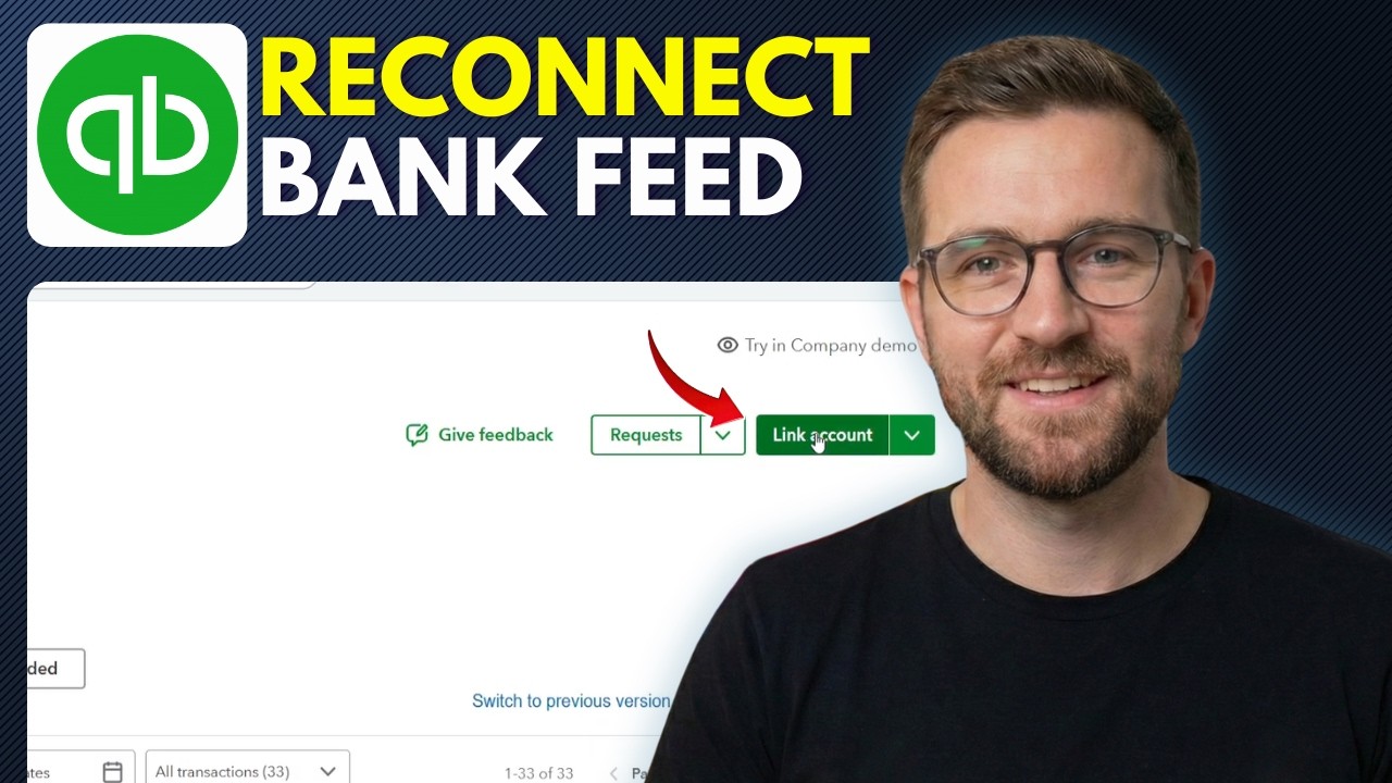 How to Reconnect a Bank Feed in QuickBooks Online (Step By Step 2026 ...