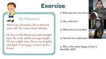 Micro Teaching | Niken Aska Miranda 19220230/A3 2019 |  Descriptive Text (7 Grade)