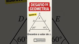 10 SEGUNDOS para resolver este DESAFIO