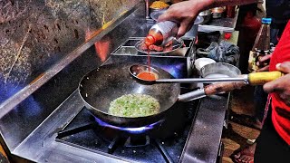 Roadside Famous Chinese Cuisine | Dry Manchurian Recipe | Veg. Meal | Indian Street Food
