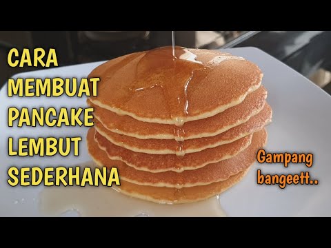 Video: Cara Membuat Pancake Tipis Tanpa Lemak Dari Adonan Bebas Ragi