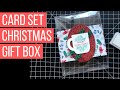 Card Set Christams Gift Box | Free Gift for Luvin&#39; Stampin&#39; Monthly