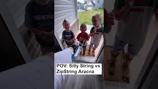 The Ultimate Comparison: Silly String vs. The ZipString Aracna #comparison #webshooter News