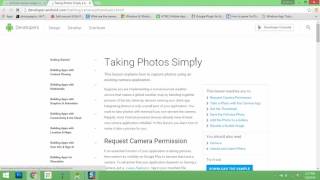 Building Basic Camera Application in Android Studio
