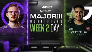 Call of Duty League Major III Qualifiers Week 2 | Day 1