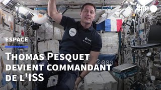 Thomas Pesquet devient le premier astronaute français à prendre les commandes de l'ISS | AFP