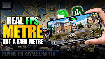 FPS Meter For Bgmi | Real time FPS metre for any game | FPS METER