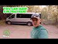Our camper van sleeps 8 people