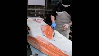 【Knifeskills】Salmon cutting
