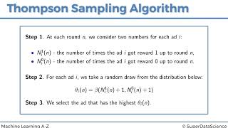 Thompson sampling in python step 1 video 166 machine learning