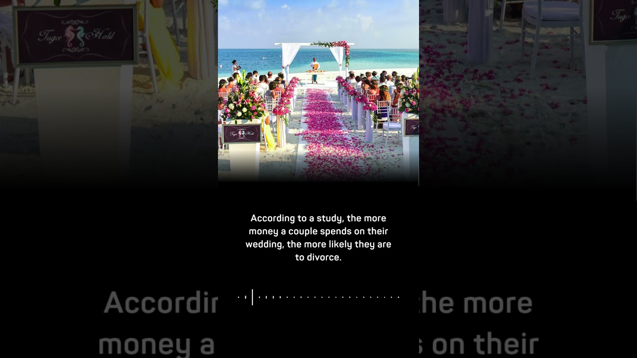 The Price of "I Do": Why Lavish Weddings May Lead to Shorter Marriages, According to Research