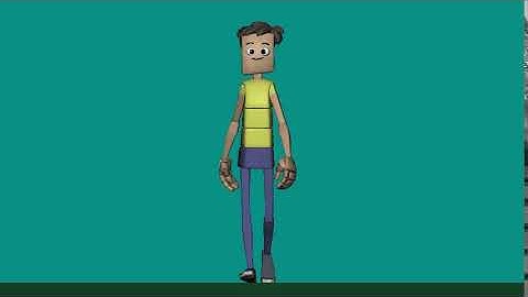 Class 2 Walk Cycle (Front View)