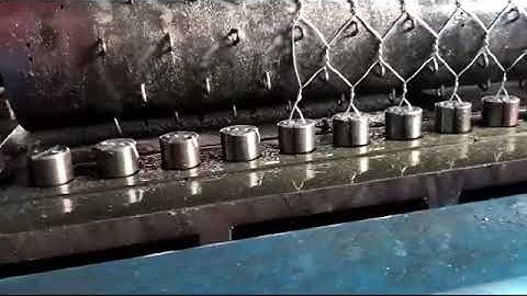 Galvanized mesh making machine Gabion Wire Mesh Machine