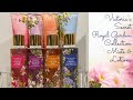 Le transport secret de victoria  nouveau vs royal garden full collection brumes  lotions avec nectar drip