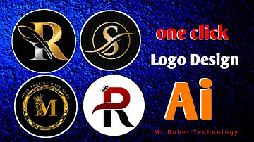 How to Logo Design AI || এক ক্লিকে লোগো ডিজাইন এইআই দিয়ে 