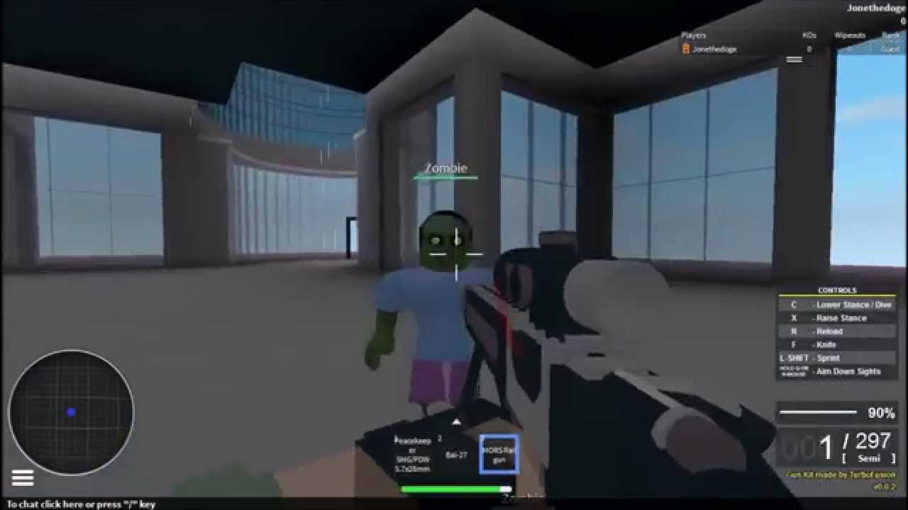 Roblox Fps Game Update 1 Youtube