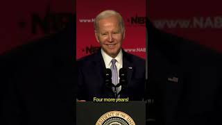 'Four More Years' Chant Breaks Out at Biden Speech