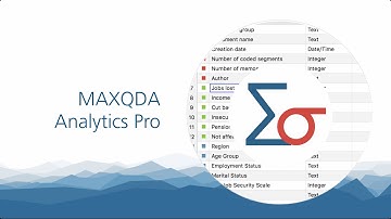Introducing MAXQDA Analytics Pro (Windows & Mac)