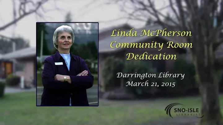 Linda McPherson Dedication, Darrington Library