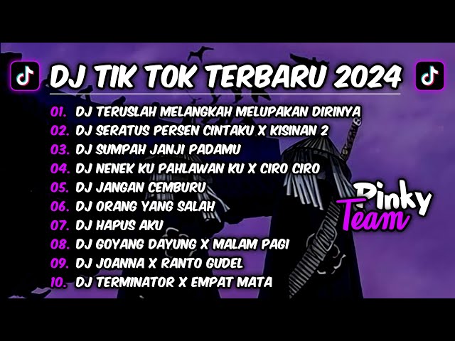 DJ TIK TOK TERBARU 2024 || DJ TERUSLAH MELANGKAH MELUPAKAN DIRINYA - DJ SERATUS PERSEN CINTAKU VIRAL class=
