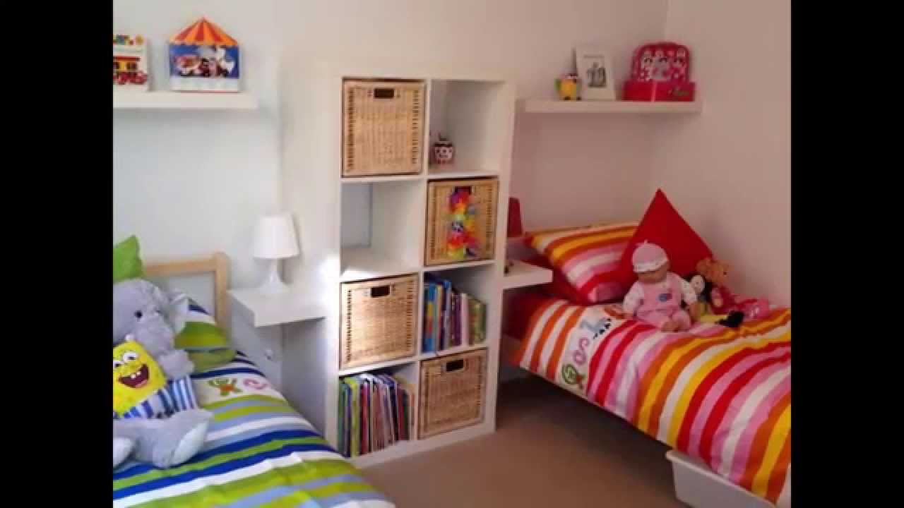 boy and girl room