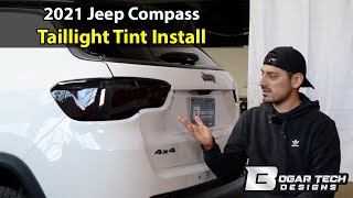 Jeep Compass 2018-2025 Taillight Tint Installation