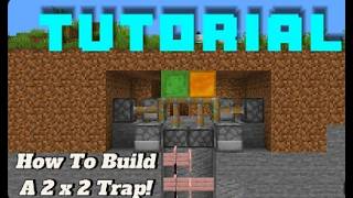 how to build 2x2 flat ground trap Tutorial in 2026 ver 1.21.11 don't forget to subscribe #judelow