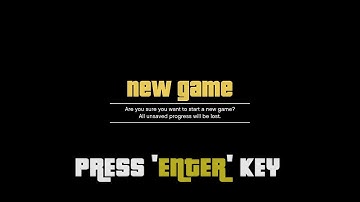 GTA V - How to Restart / Start a New Game