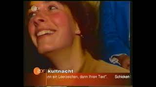 ZDF 04.05.2003 Kultnacht (Folge 4: ''Neue Deutsche Welle'') ZDF 04.05.2003 Kultnacht (Folge 4: ''Neue Deutsche Welle'')